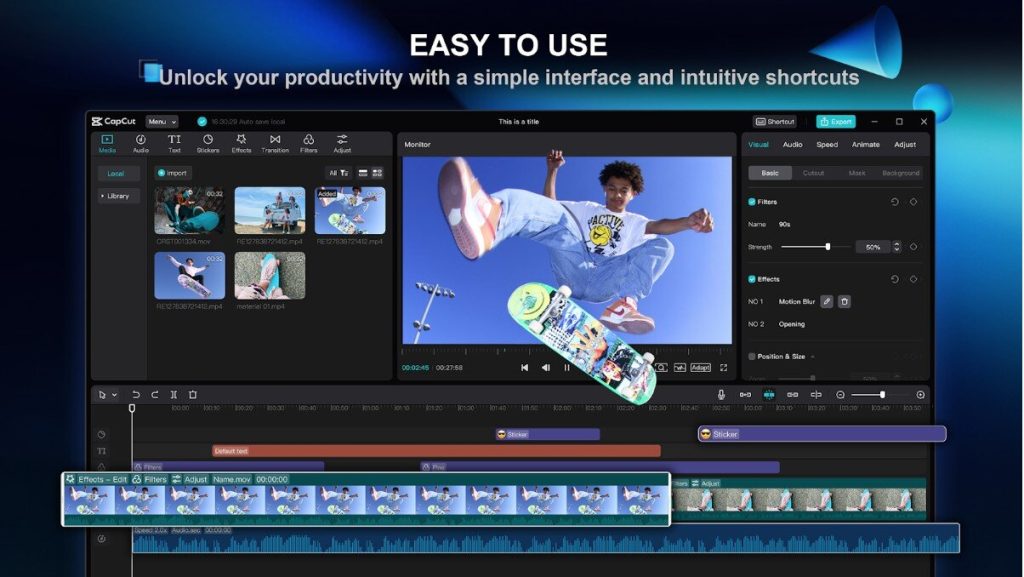 Upgrade School Projects and Presentations Using CapCut AI 1