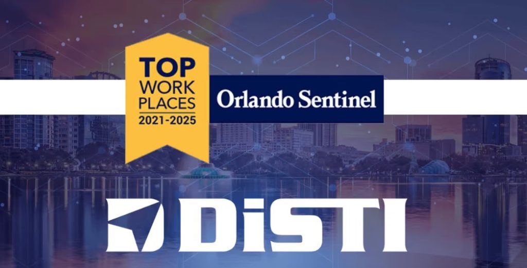 DiSTI Recognized as a 2025 Top Workplace by Orlando Sentinel Media Group Screenshot 44