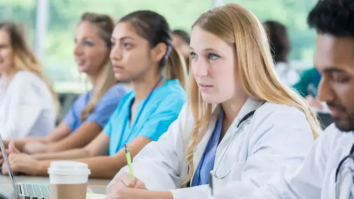 work from home as Health & Education