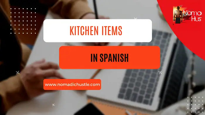 Kitchen Items in Spanish