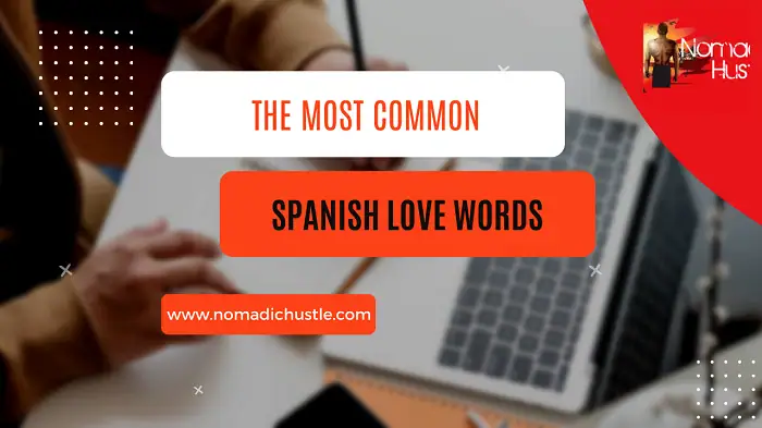 Spanish Love Words