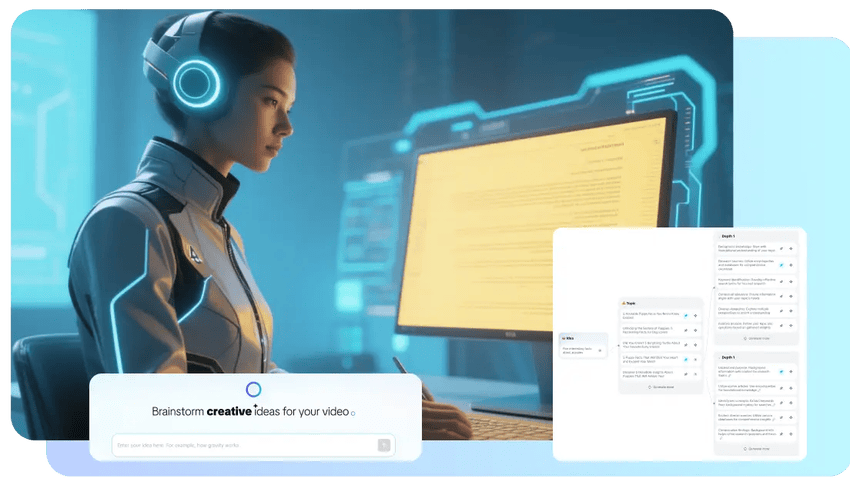 Produce Industry News Videos with the AI Video Maker Smart Layouts1