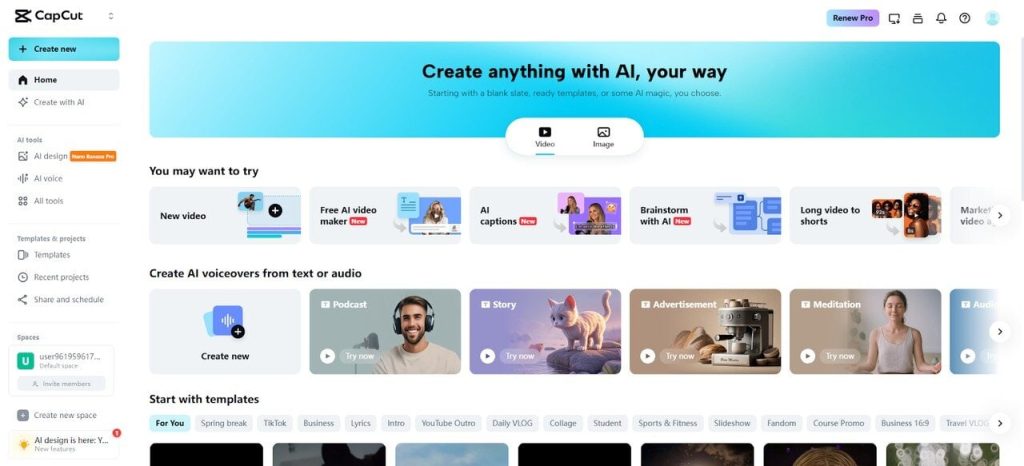 Produce Industry News Videos with the AI Video Maker Smart Layouts2