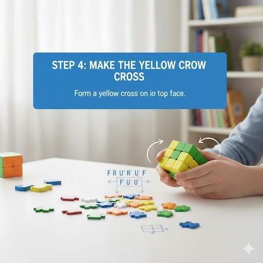 How to Solve a Rubiks Cube step 4