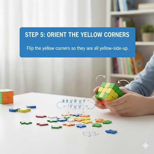 how to solve rubik's cube step 5